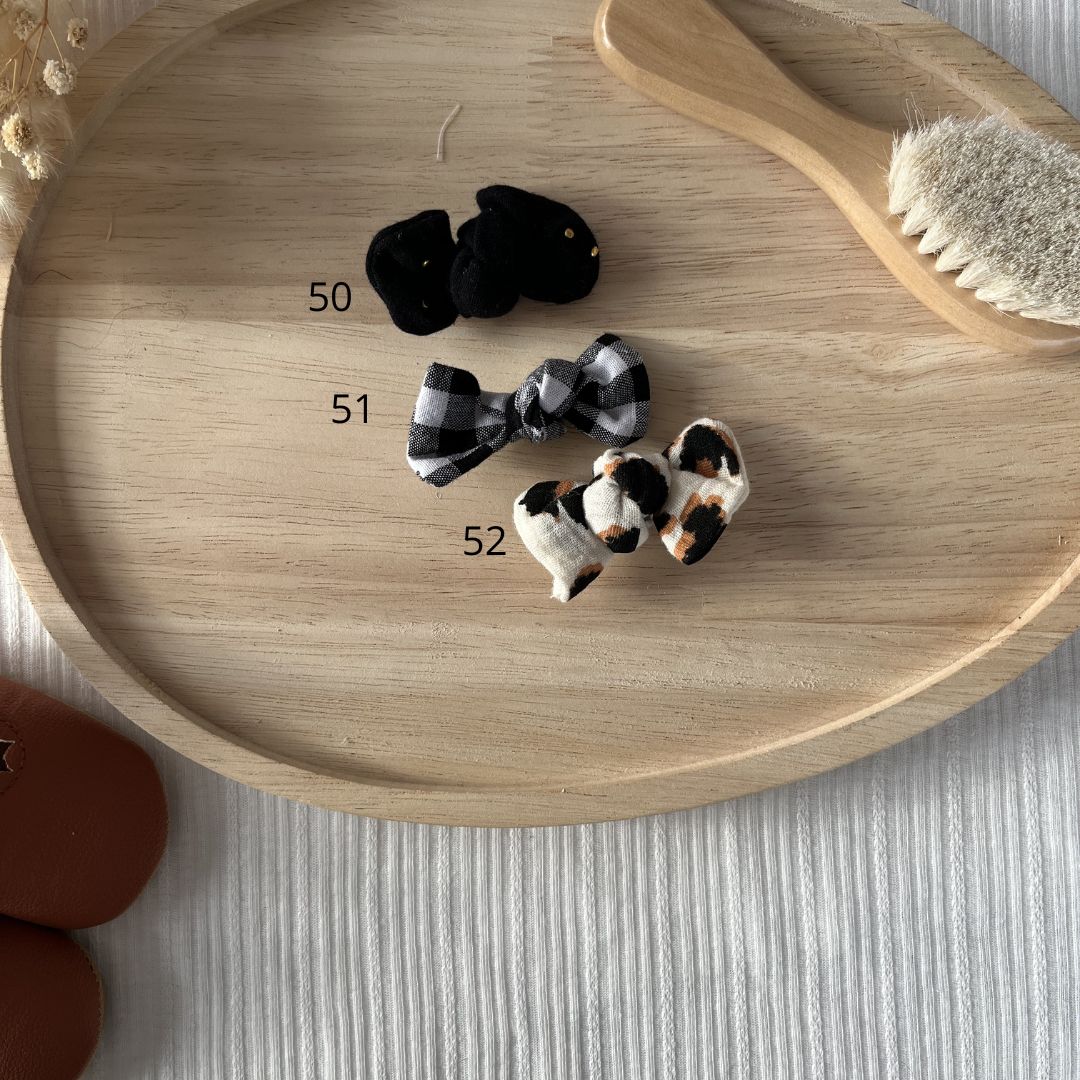 Petite barrette noeud