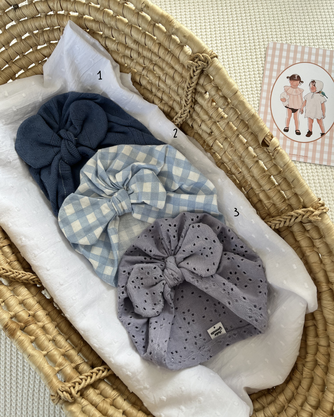 Turbans taille naissance