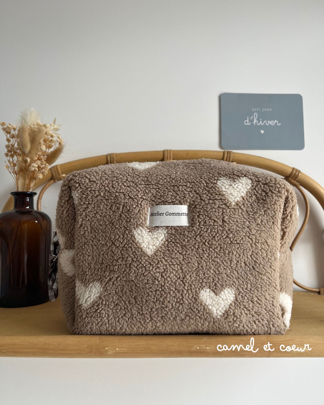 Grande trousse de toilette moumoute