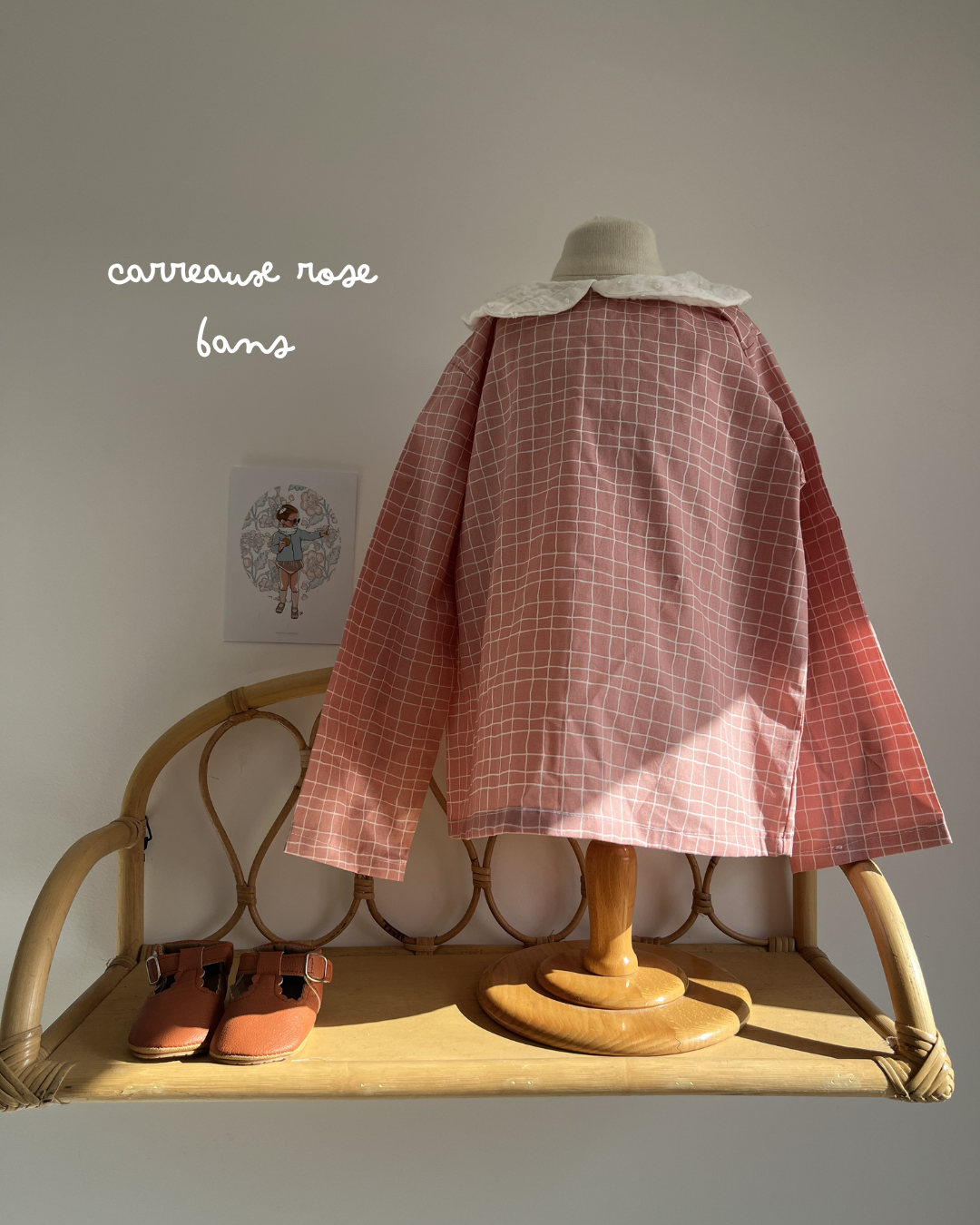Blouse au col rond
