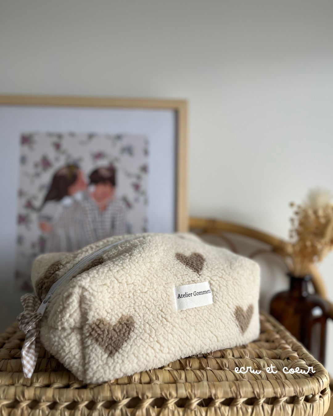 Trousse maquillage toute douce