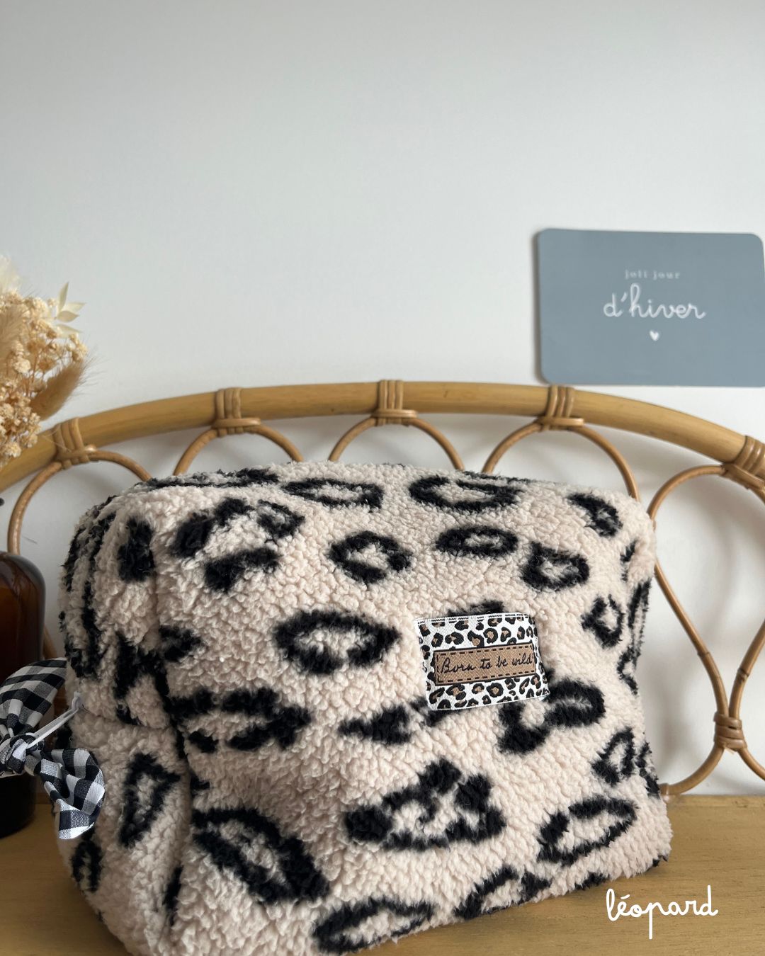 Grande trousse de toilette moumoute