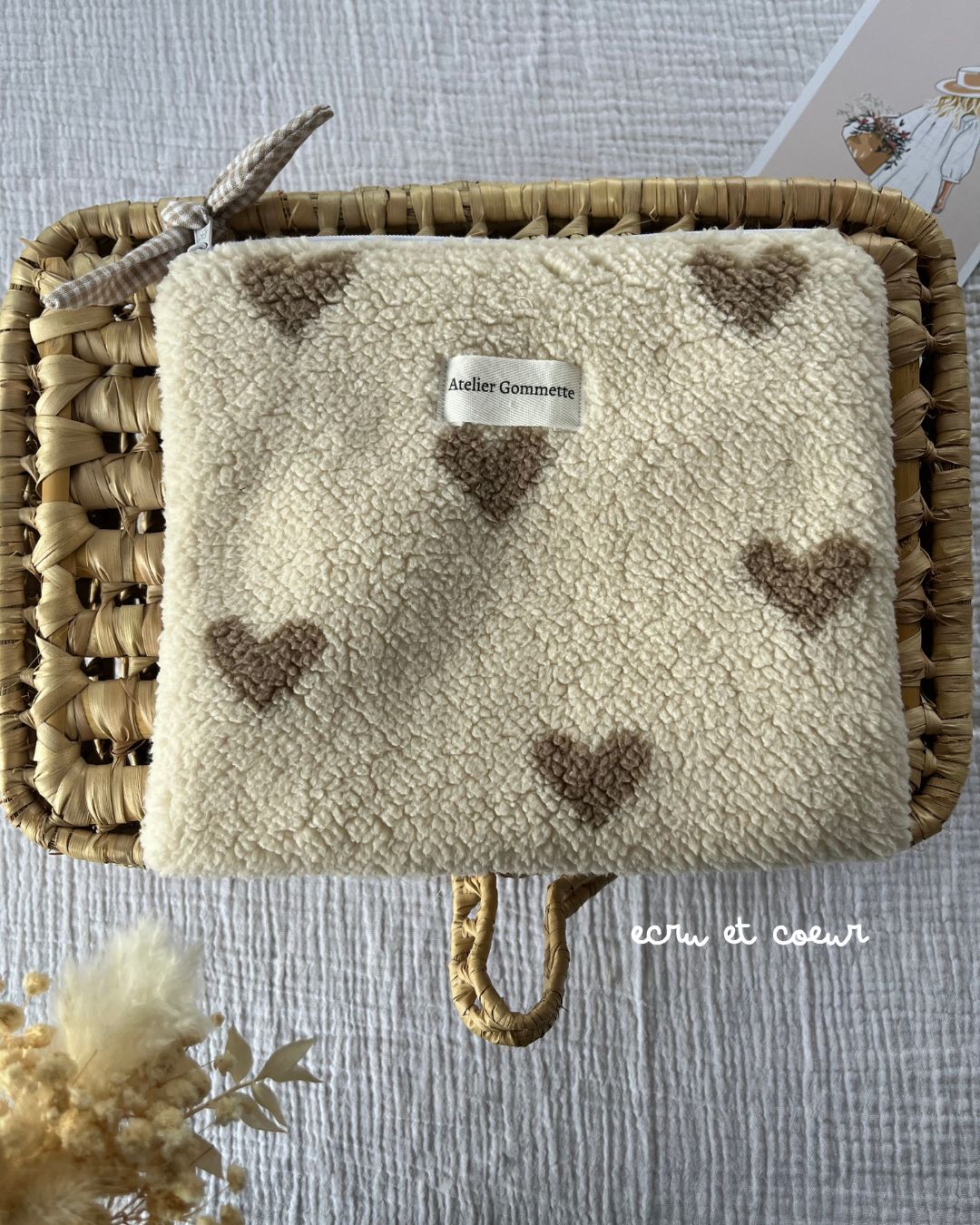 Grande trousse plate toute douce