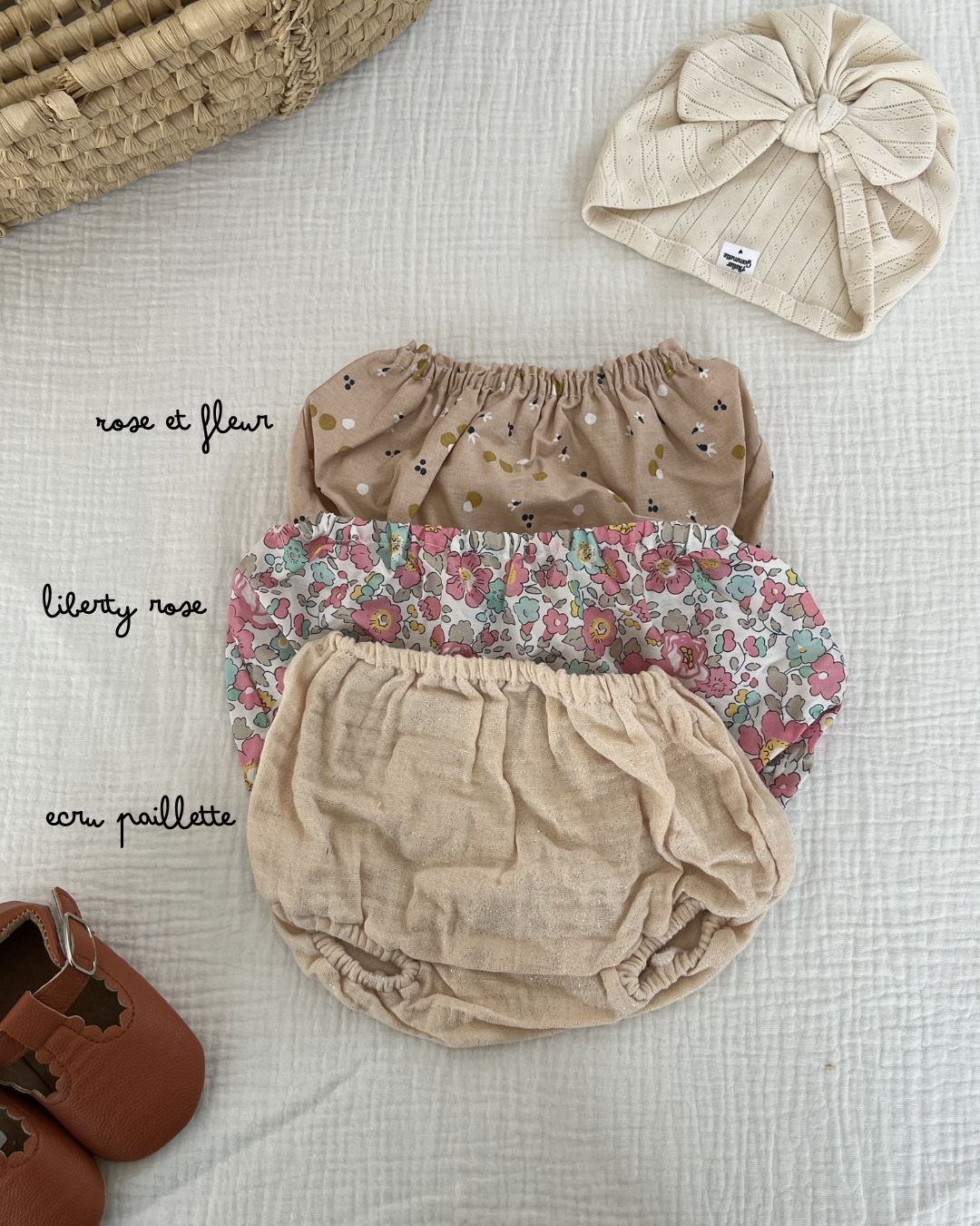 Bloomers taille naissance