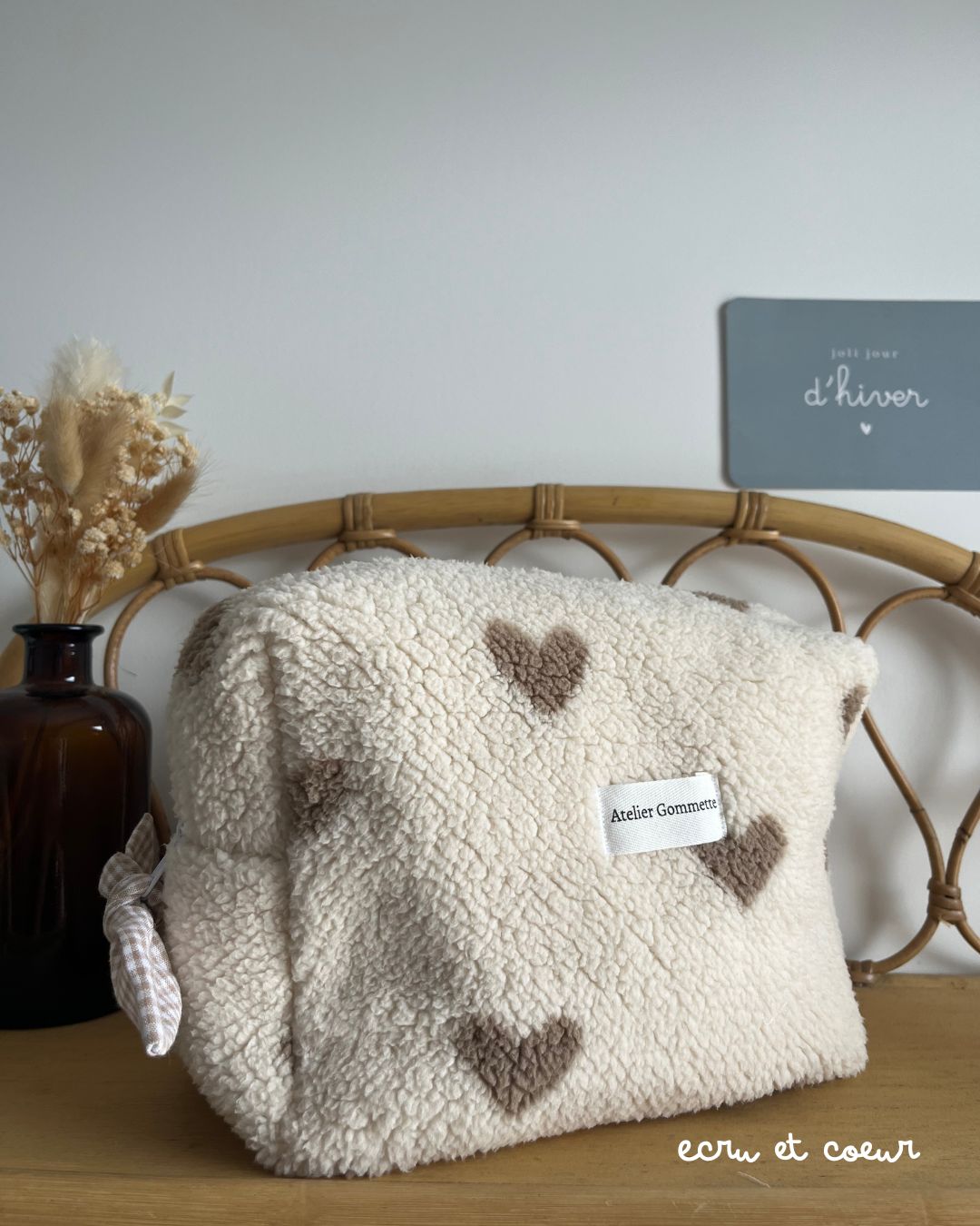 Grande trousse de toilette moumoute