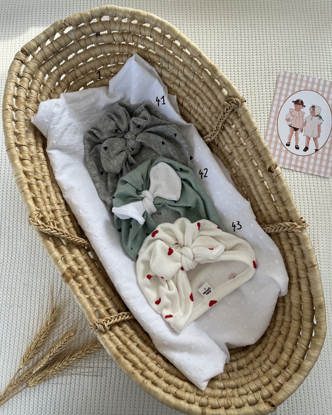Turbans taille naissance