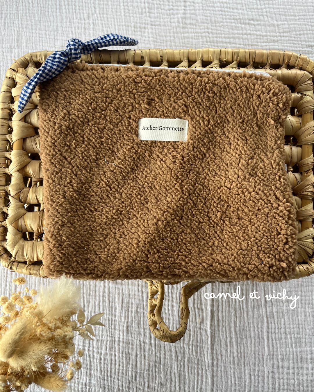 Grande trousse plate toute douce