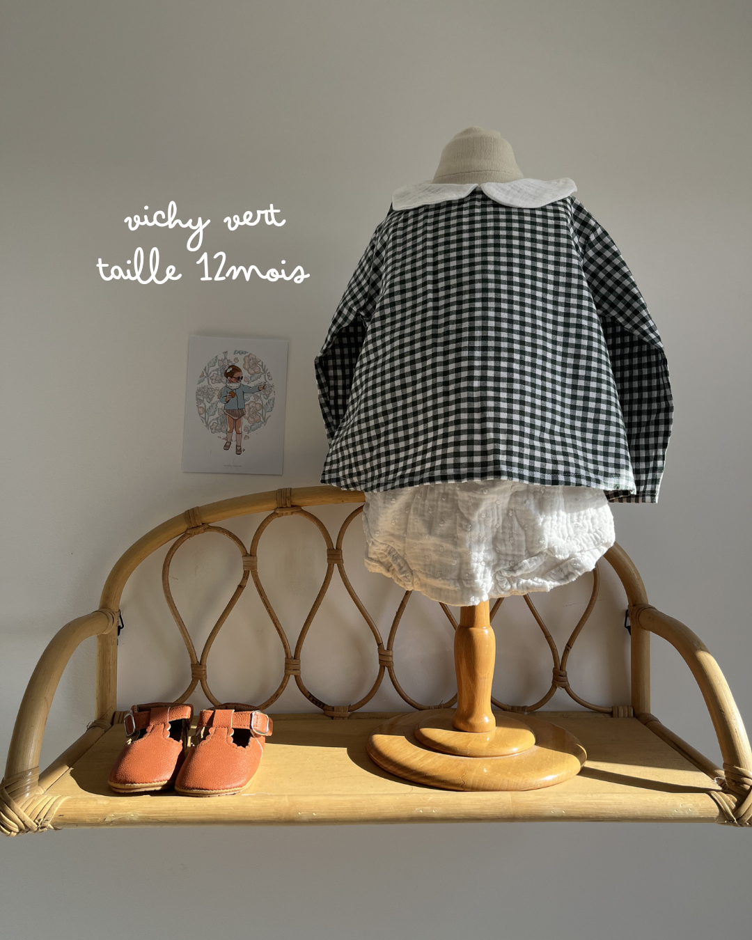 Blouse au col rond
