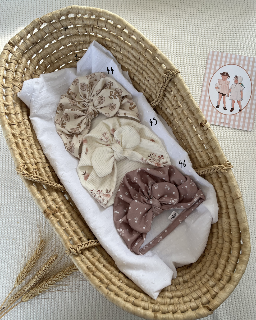 Turbans taille naissance
