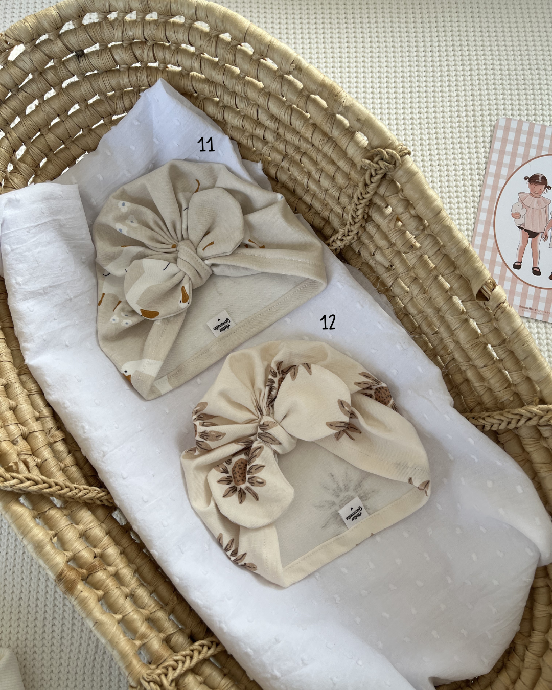 Turbans taille 3-12mois