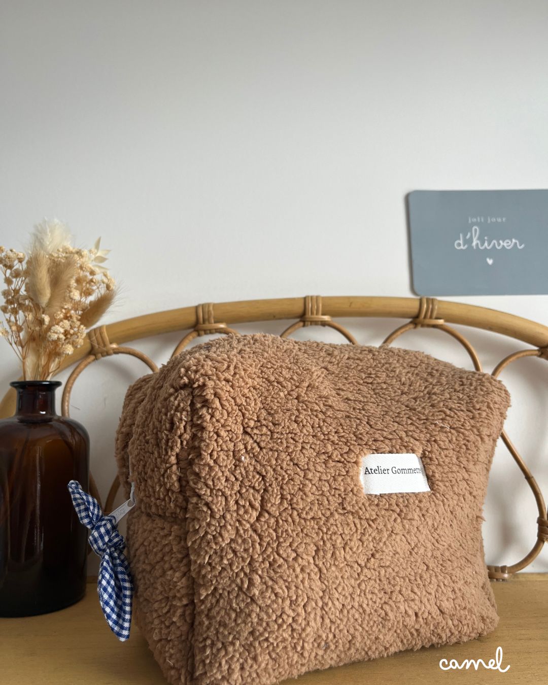 Grande trousse de toilette moumoute