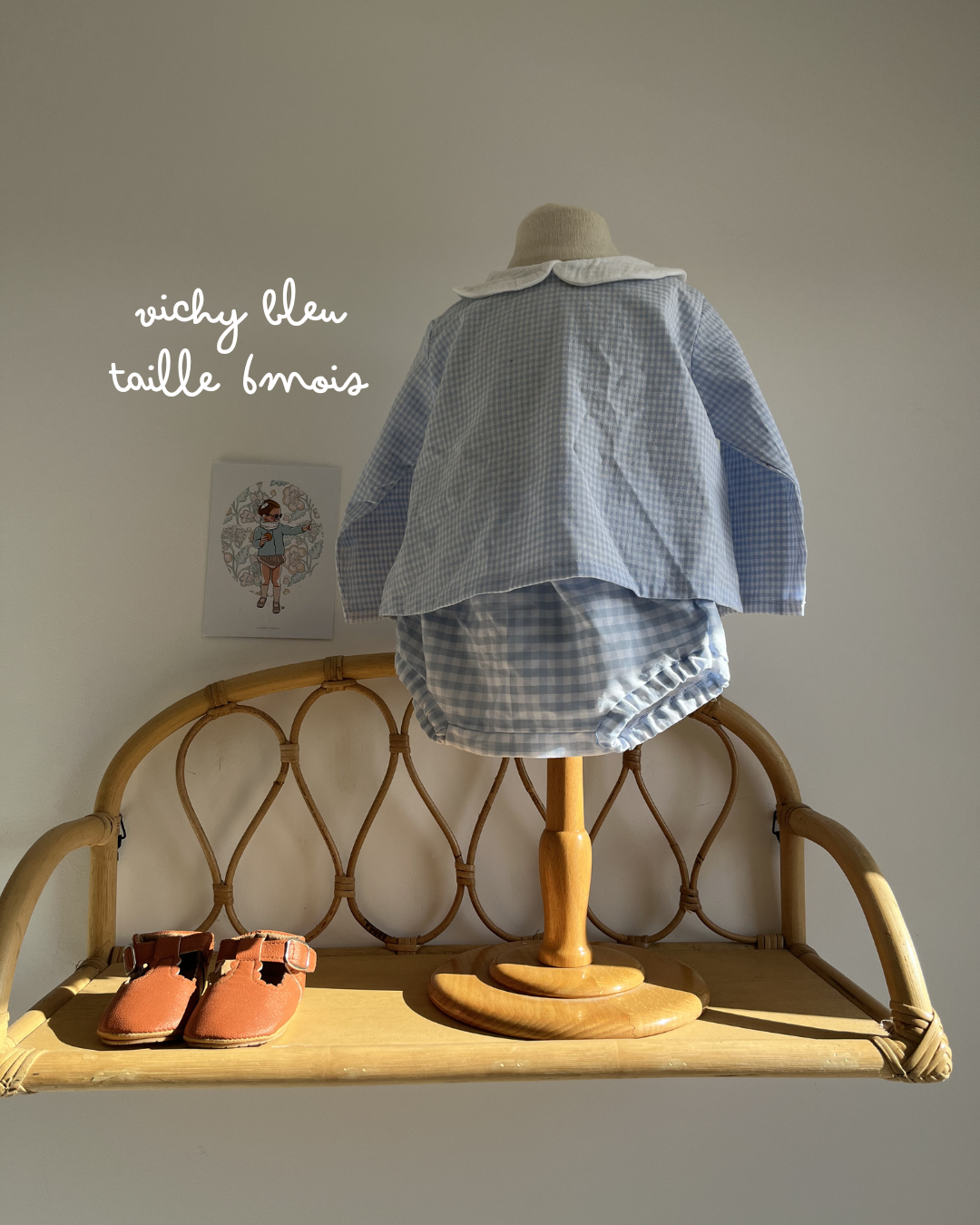 Blouse au col rond