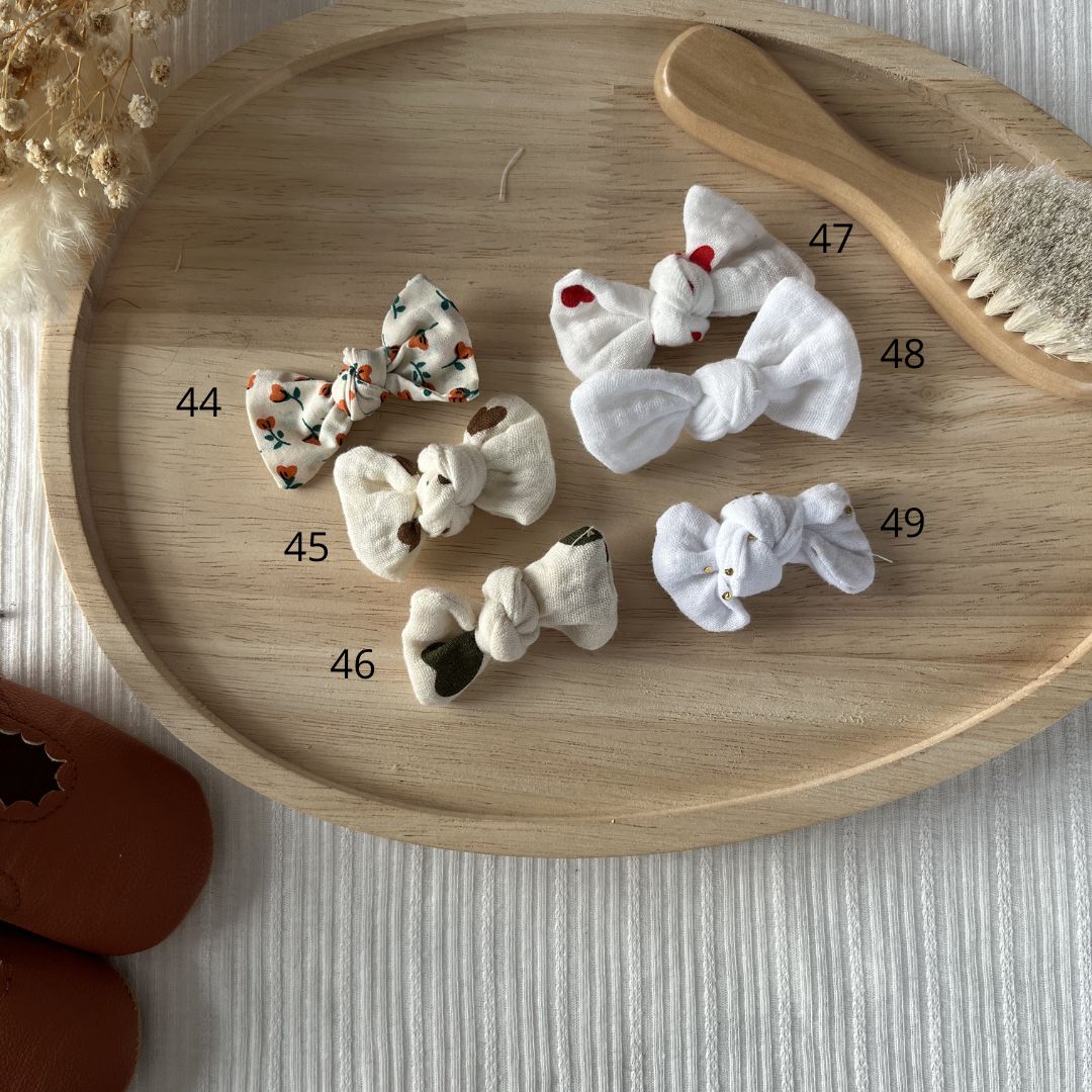 Petite barrette noeud