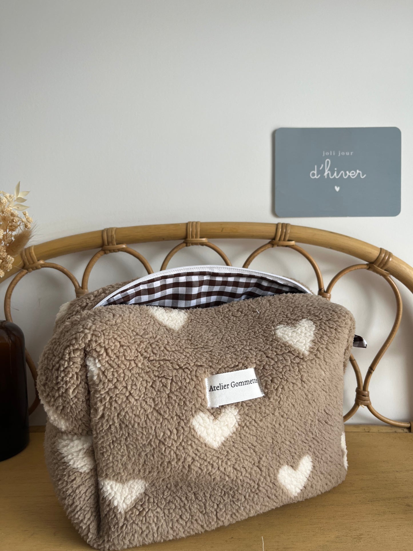 Grande trousse de toilette moumoute