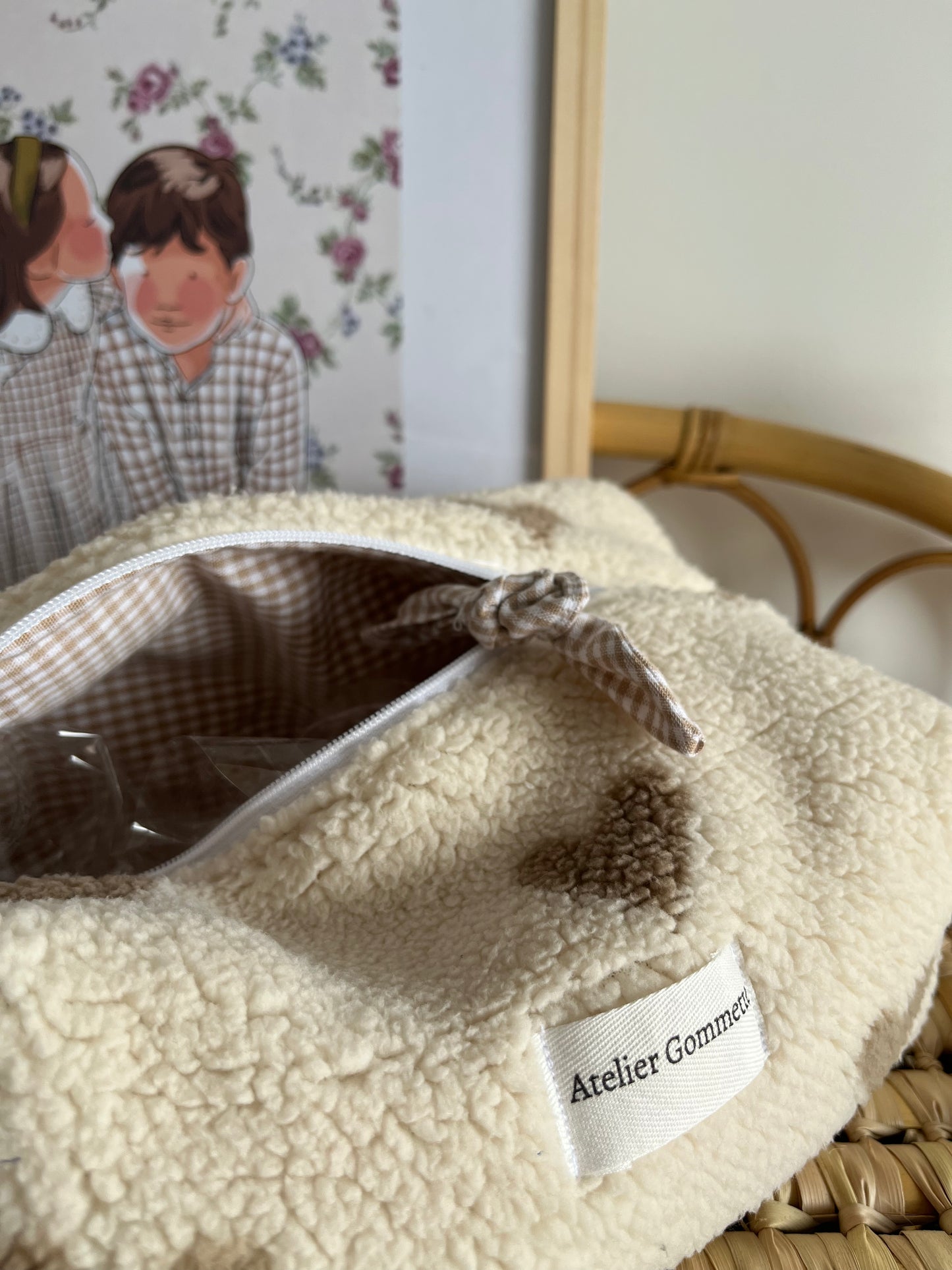 Trousse maquillage toute douce