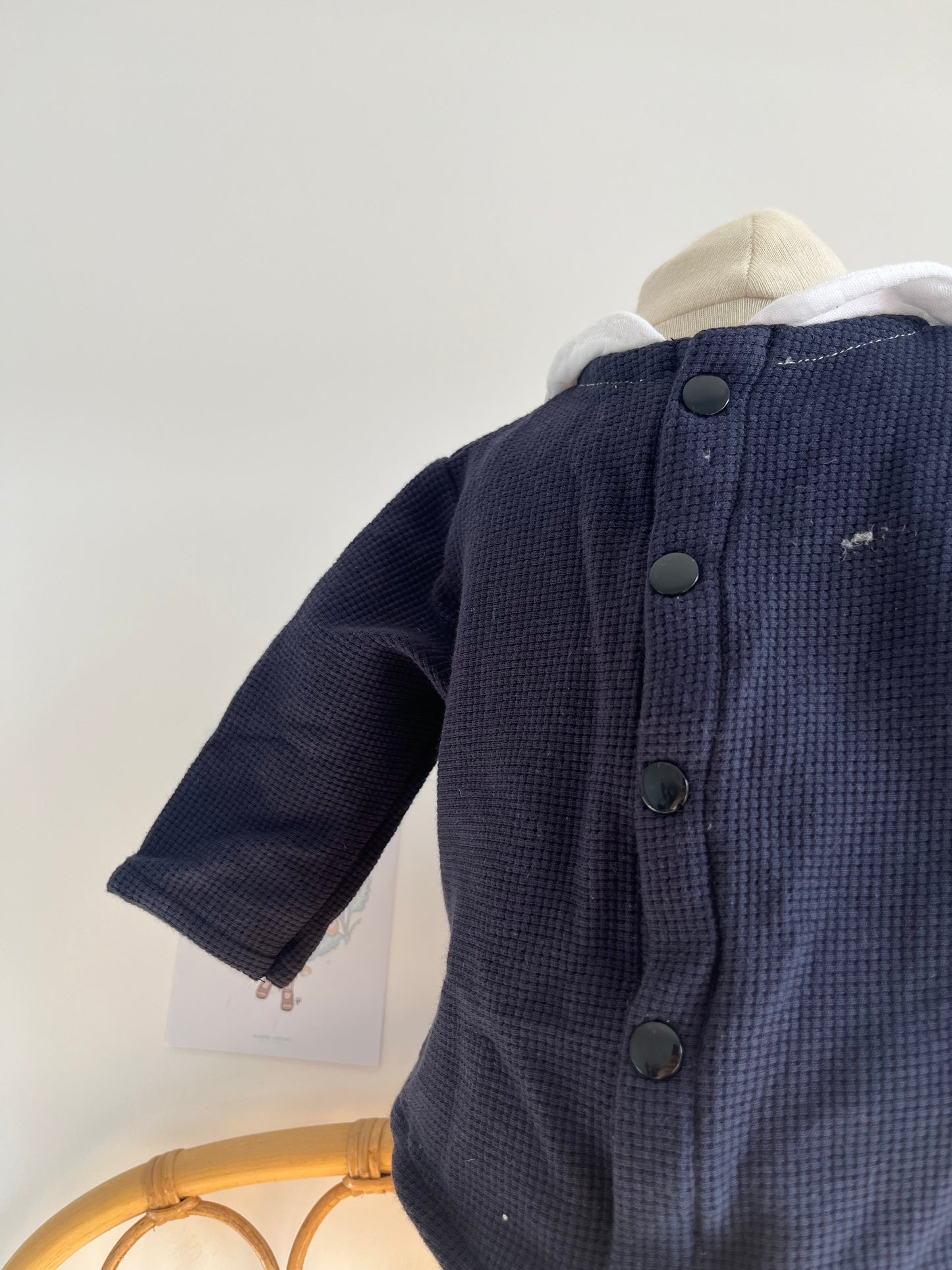 Blouse au col rond